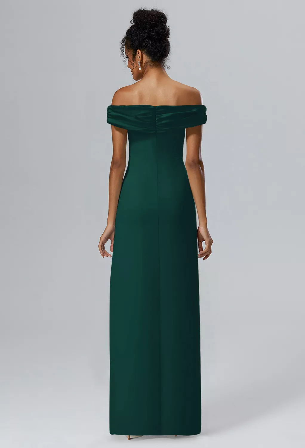 AW Meghan Hunter Green  Cocktail Wedding Guest Dresses